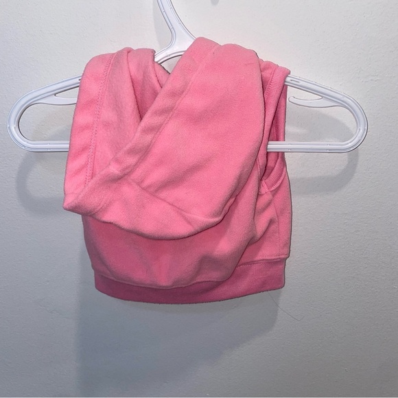 5/$15 Carter's Pink Fleece Baby Vest with Hood - Picture 4 of 6